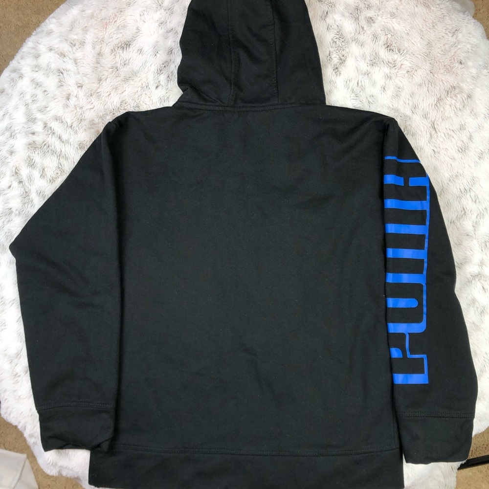 ☀️Puma black hoodie 1/2 zip black sweatshirt ☀️ - Picture 2 of 5